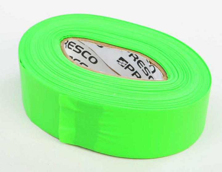 HELIX Trail Marking Tape .75"X100' (Flo Green) 940-3164