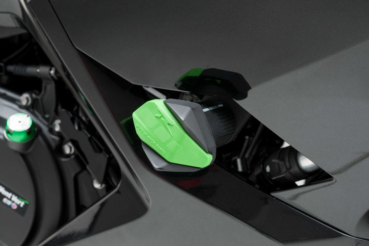 PUIG Frame Slider R12 End Green 6378V