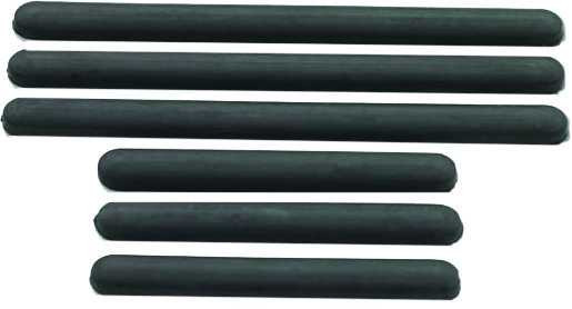 LINDBY Repl Rubber Strips For Twinbar 3 Short/3 Long 406
