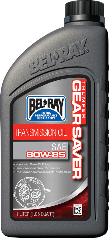 BEL-RAY Thumper Gear Saver Trans Oil 1L (12/Case Sold Ea) 99510-B1LW