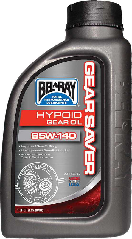 BEL-RAY Gear Saver Hypoid Oil 85W140 1L (12/Case Sold Ea) 99234-B1LW