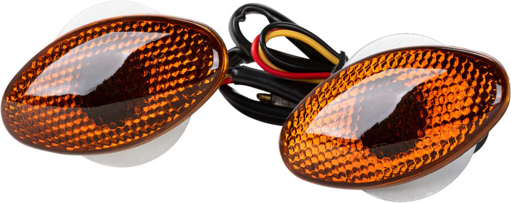 FIRE POWER Cat Eye Side Marker Light Set Smoke 010827721