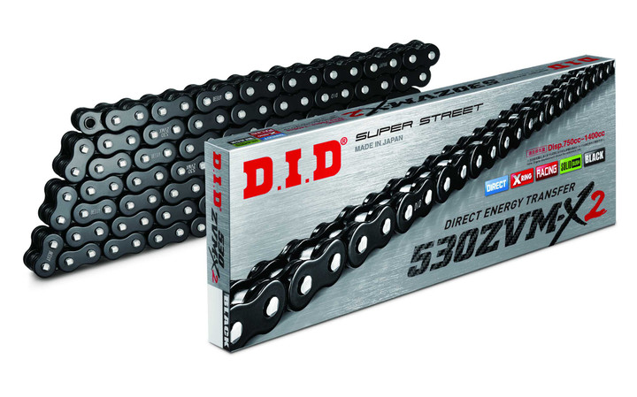 D.I.D Chain 530Zvm-X2 Bk Zj ZJ530ZVMX2BK