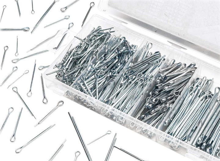 PERFORMANCE TOOL Cotter Pin Assortment 560 Pc W5205