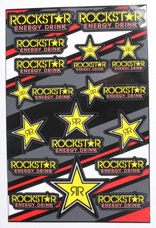 D-COR Fly/Rockstar Decal Sheet 40-90-601