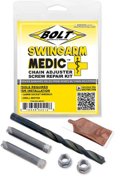 BOLT Swingarm Medic Chain Adjuster Repair Kit SA-MEDIC