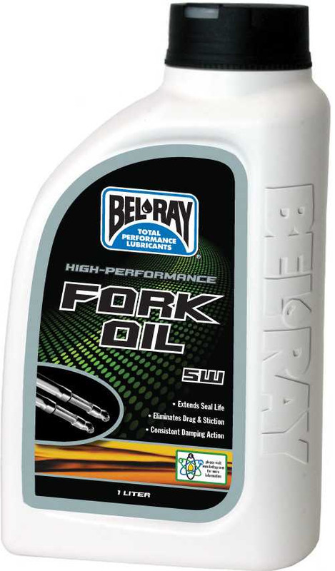 BEL-RAY High-Performance Fork Oil 5W 1L (12/Case Sold Ea) 99300-B1LW