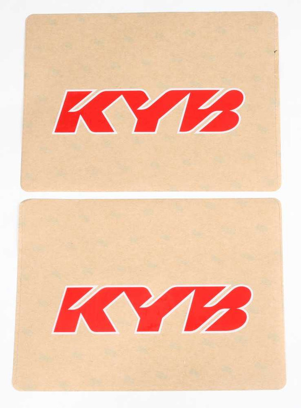 D-COR Upper Fork Decal Kyb Red 40-80-123
