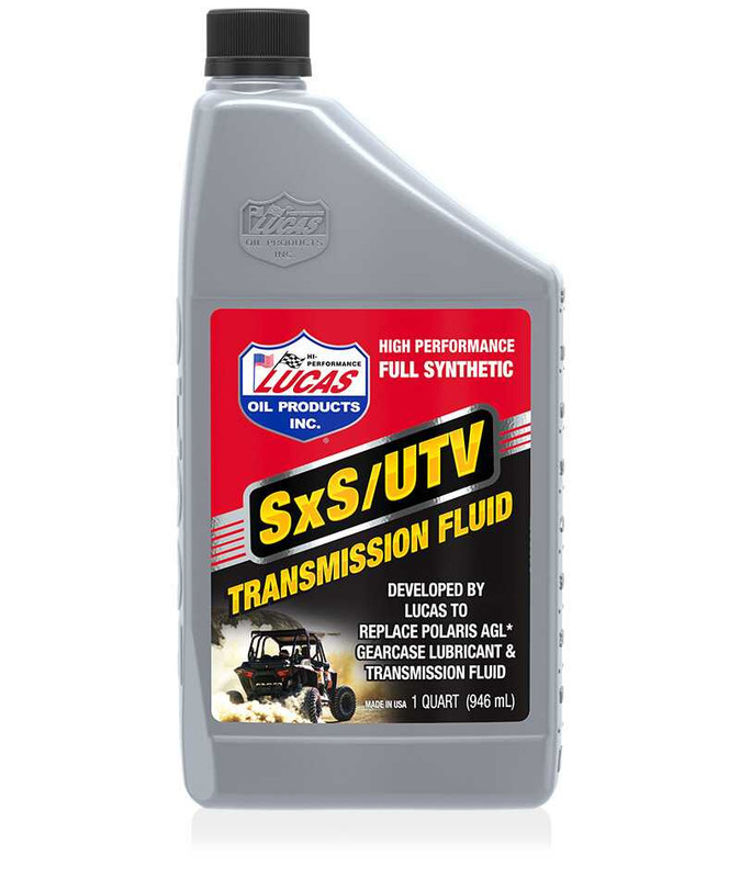 LUCAS Sxs Synthetic Transmission Oil 1 Qt (6/Case Sold Ea) 11216