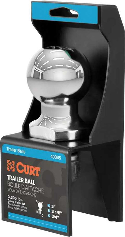 CURT 2 X 3/4 X 2 1/8 Hitch Ball 40065
