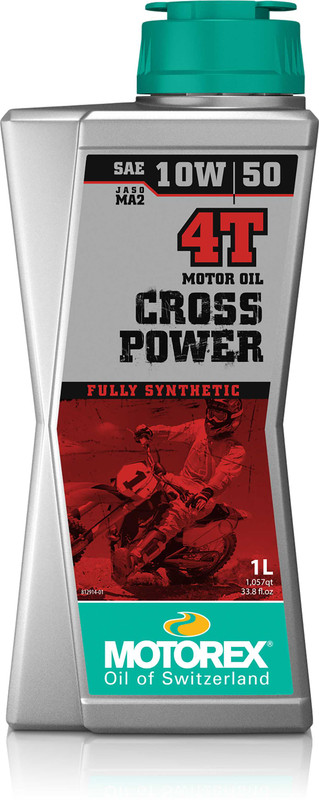 MOTOREX Cross Power Oil 4T 10W50 1L 10/Case 308241