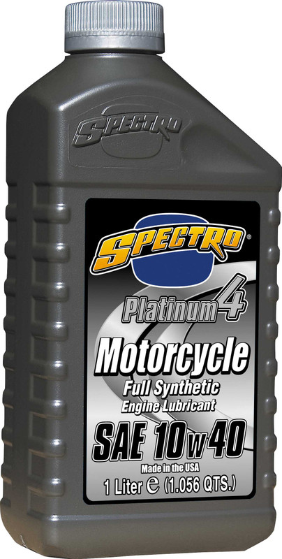 SPECTRO Platinum M/C Full Syn Oil 4T 10W40 1L 310281