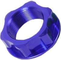 ZETA Steering Stem Nut & Bolt Blue M22X27-P1.0 H12 ZE58-2022