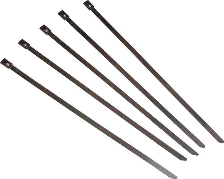 HELIX Stainless Steel Cable Ties 14" 5/Pk 304-0514