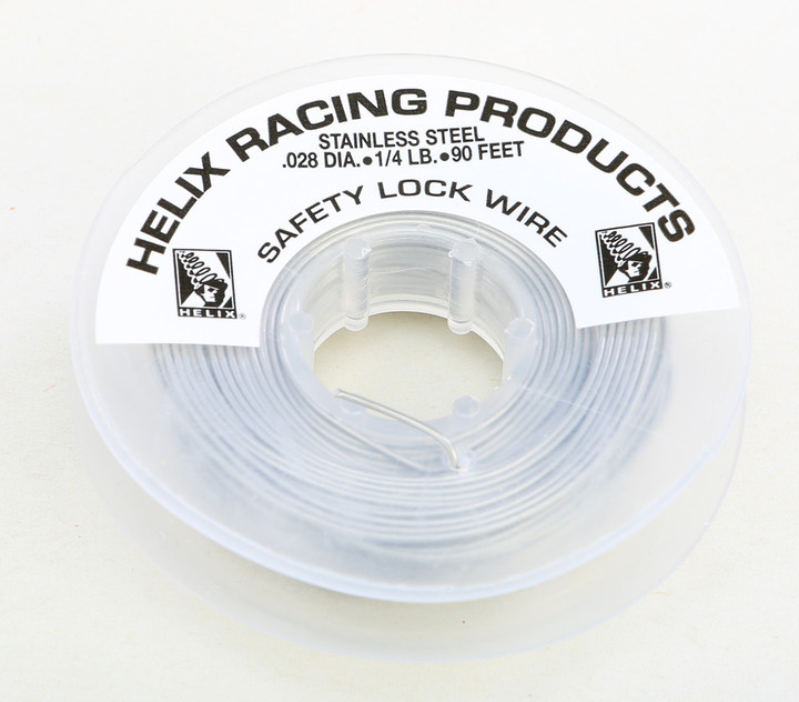 HELIX Safety Lock Wire 1/4Lb Spool 0.028 Dia 112-0028