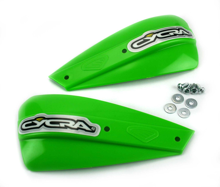 CYCRA Low Profile Replacement Handshields - Green 1CYC-1115-72