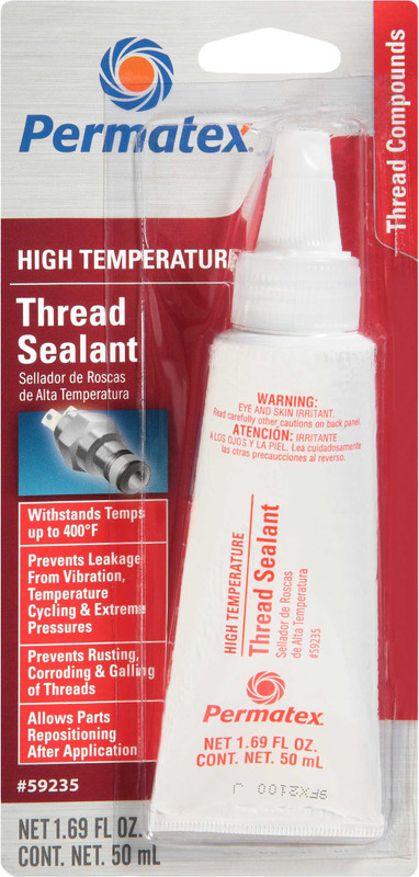 PERMATEX High Temperature Thread Sealan Sealant 50Ml 59235