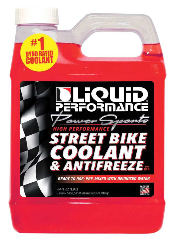 LIQUID PERFORMANCE Street Bike Coolant & Antifreeze 64Oz 0535