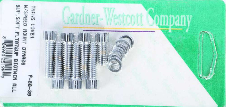 GARDNERWESTCOTT Transmission Top Cover Set 06-17 Dyna 07-16 Tour/ Soft P-88-39