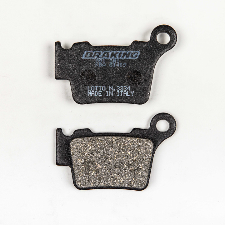BRAKING Brake Pad Set Semi-Metallic 891SM1