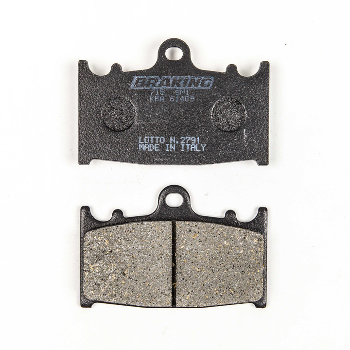 BRAKING Brake Pad Set Semi-Metallic 715SM1