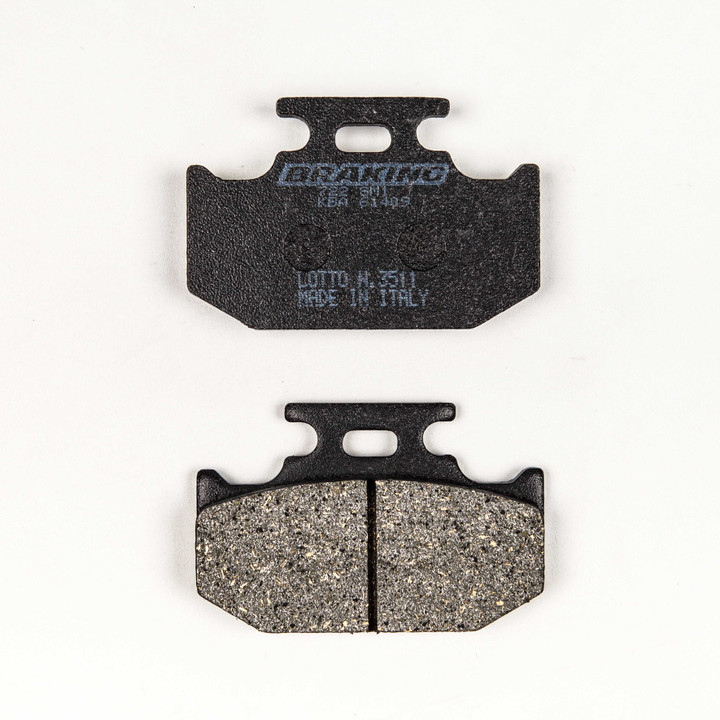 BRAKING Brake Pad Set Semi-Metallic 722SM1