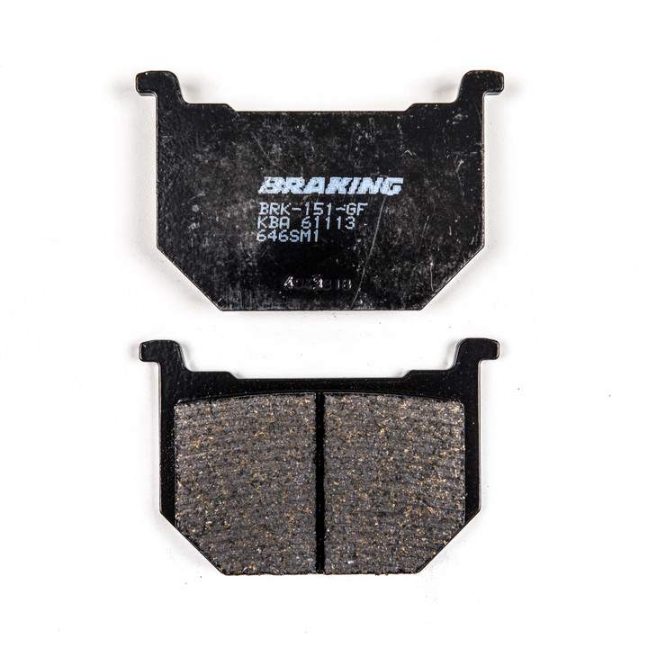 BRAKING Brake Pad Set Semi-Metallic 646SM1