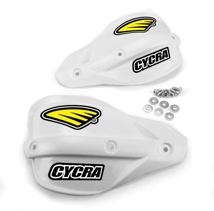 CYCRA Plastic Replacement Shields White 1CYC-1015-42