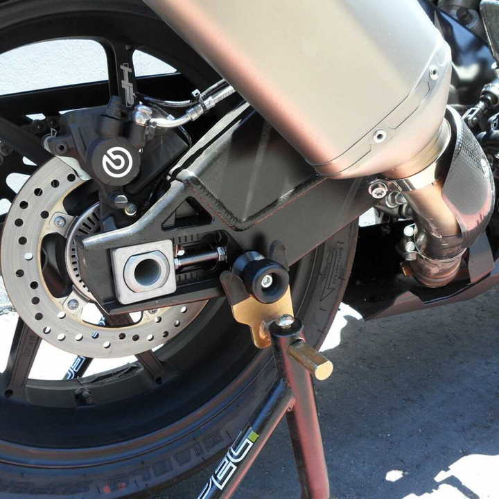 SHOGUN Swingarm Sliders Black 701-0339