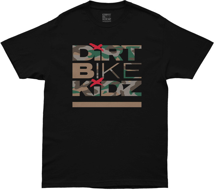 DBK Classic Camo Tee Black/Color Camo Md AT-CLASSICCAM-M