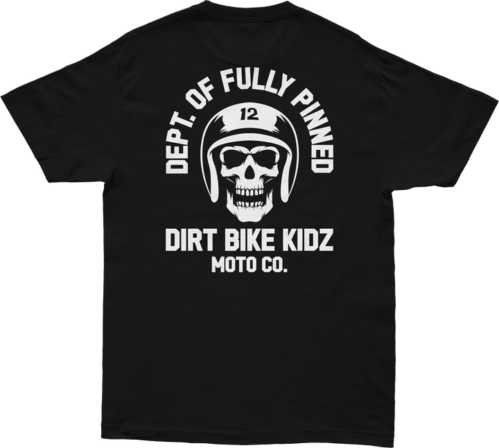 DBK Fully Pinned Tee Black Lg AT-FPINNED-L