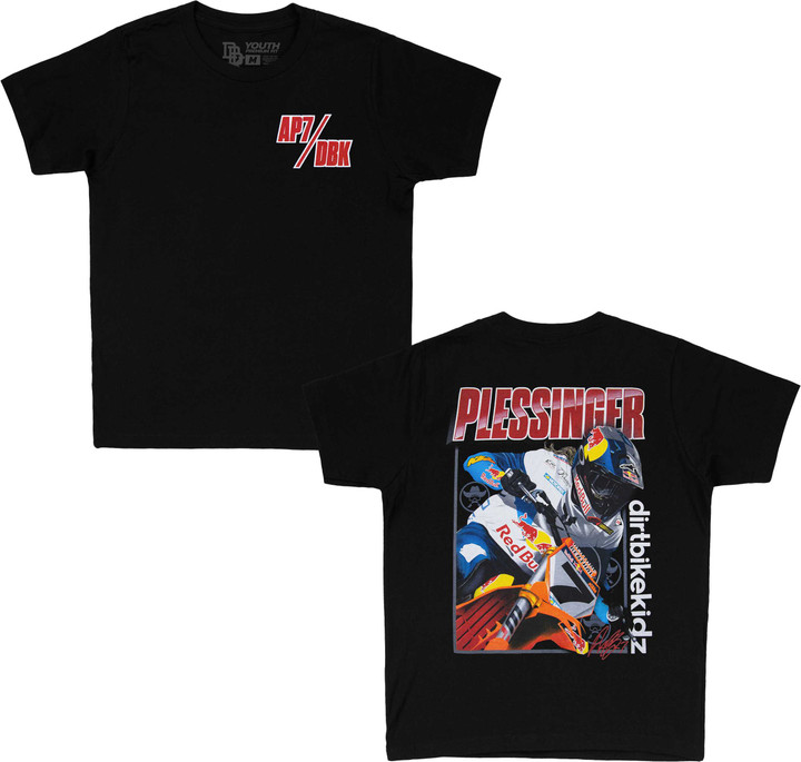 DBK Ap7 Holeshot Youth Tee Black Ym YTAP-HOLESHOT-M