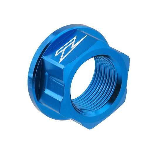 ZETA Axle Nut M22X30-P1.5 H18 H-Blue ZE93-8089