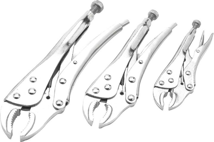 PERFORMANCE TOOL 3 Pc Locking Plier Set W1107DB