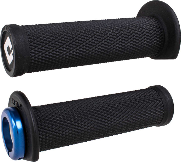 ODI Atv/Pwc Ruffian Lockon Grip 125Mm Black/Blue J33RFB-U