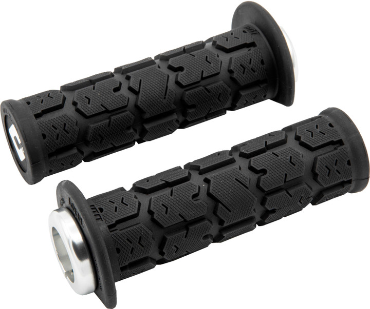 ODI Atv/Pwc Rogue Lockon Grip 125Mm Black/Silver J33RGB-S