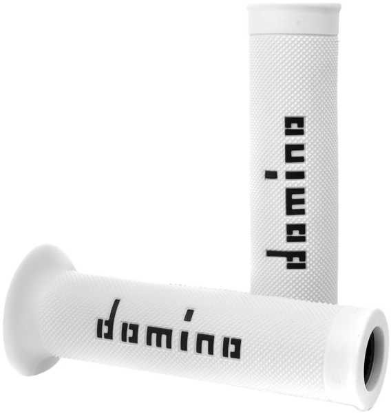 DOMINO RACING Motogp Grips White/Black Pair A01041C4046B7-0