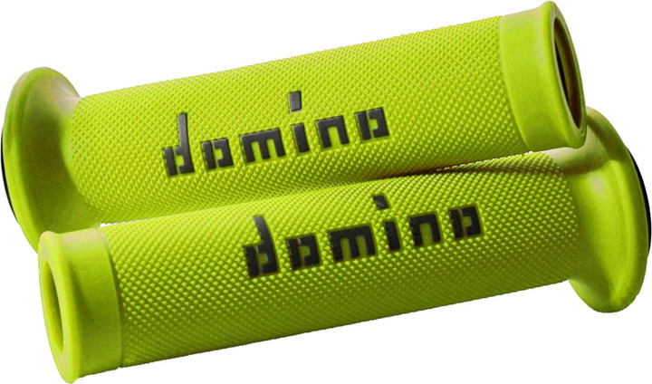 DOMINO RACING Motogp Grips Flo Yellow/Black Pair A01041C4050B7-0