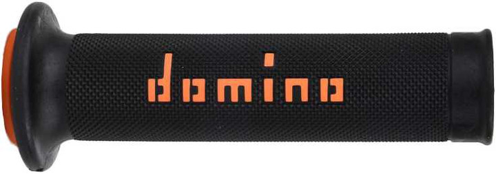 DOMINO RACING Motogp Grips Black/Orange Pair A01041C4540B7-0