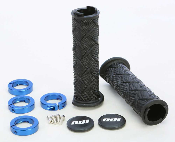 ODI Atv X-Treme Lockon Grip Black/Blue J30XTB-U