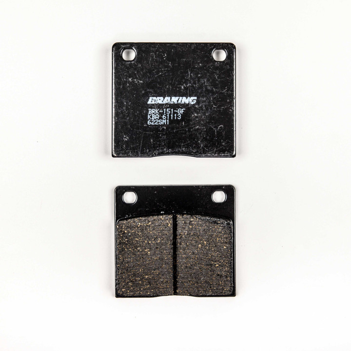 BRAKING Brake Pad Set Semi-Metallic 622SM1