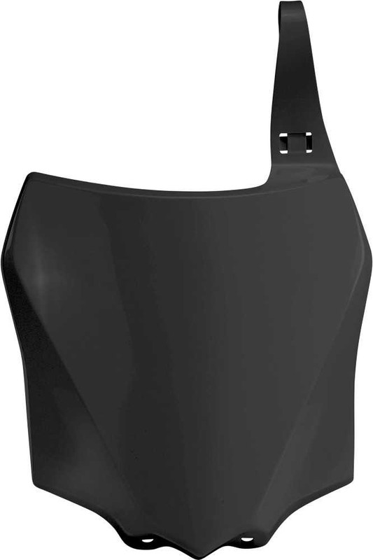 ACERBIS Front Number Plate Black 2374050001