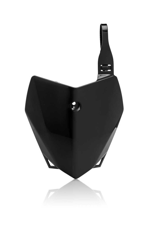 ACERBIS Front Number Plate Black 2780400001