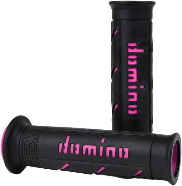 DOMINO RACING Xm2 Grips Black/Pink Pair A25041C4340C7-0