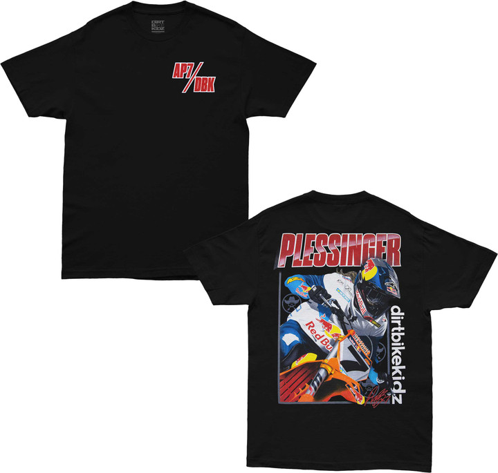 DBK Ap7 Holeshot Tee Black Xl ATAP-HOLESHOT-XL