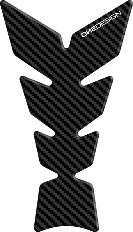 ONE EMBLEMS Tankpad Soft Touch Matte Carbon Look CGAN101P