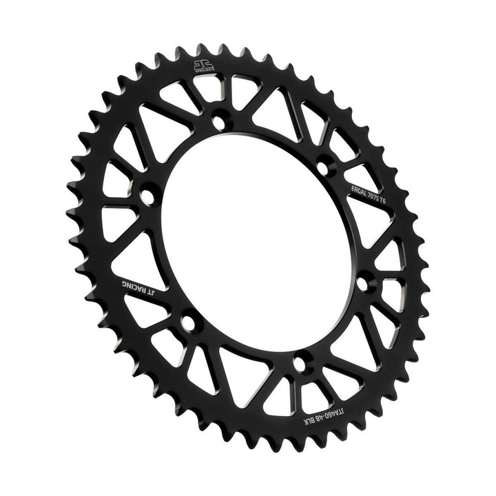 JT Rear Racelite Sprocket Alum 48T-520 Blk Kaw/Suz JTA460.48BLK