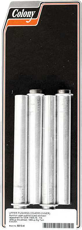 COLONY MACHINE Upper Pushrod Cover Kit Inner 79-83 Bt 84-99 Evo Bt 9213-4