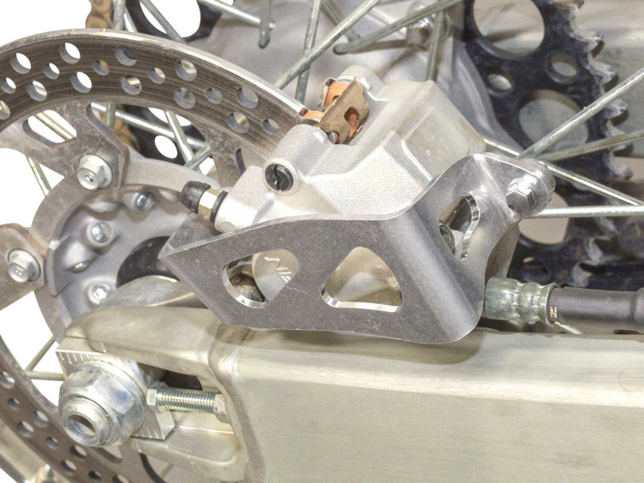 WORKS Aluminum Rear Caliper Guard Yz450F 25-034