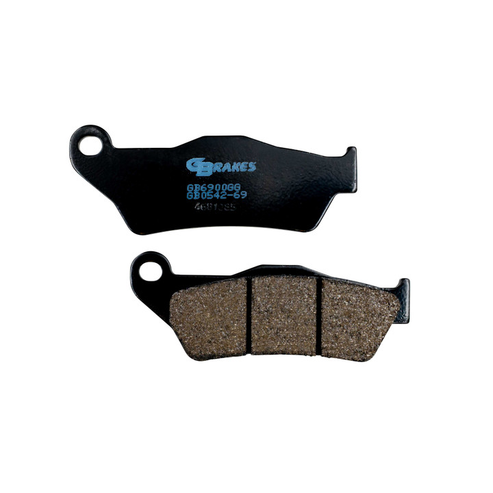 GBRAKES Brake Pads Semi Metallic GB0542-69
